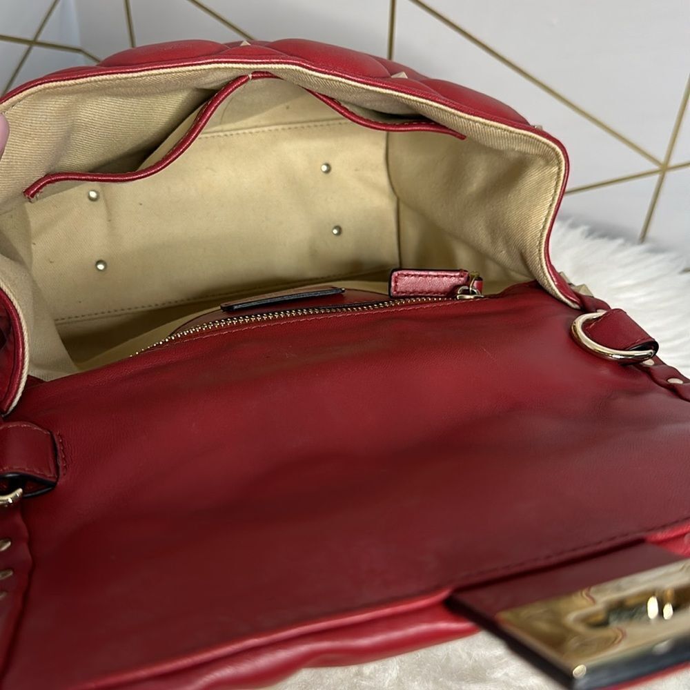 💯 Authentic Valentino Candy Handbag Shoulder Bag Red🍀 - Picture 8 of 16